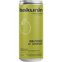 Лимонад Бакунин Яблоко и укроп Лимонад Бакунин Яблоко и укроп